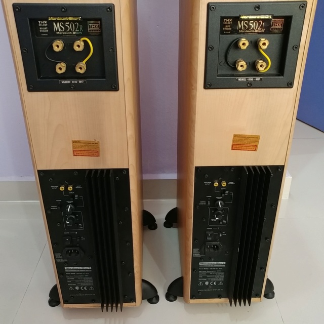 Mordaunt Short MS-502 Floorstanding Speaker Equipped with 10 Inch Active SUB 20190817