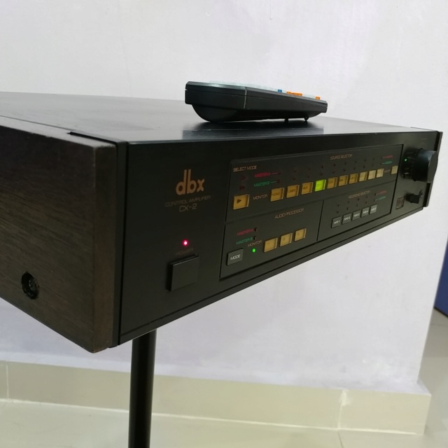 DBX CX-2 Stereo Preamplifier with Remote and MM MC phono input 20200512