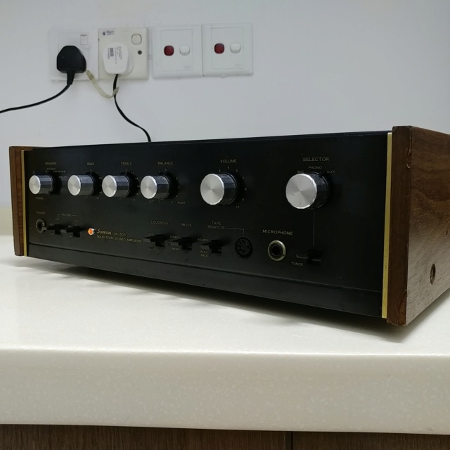 Sansui AU-505 Stereo Amplifier 20200527