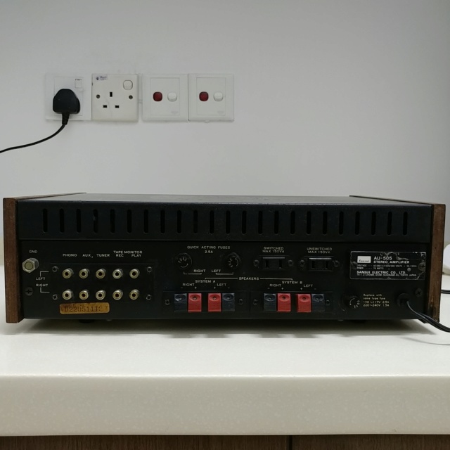 Sansui AU-505 Stereo Amplifier 20200528