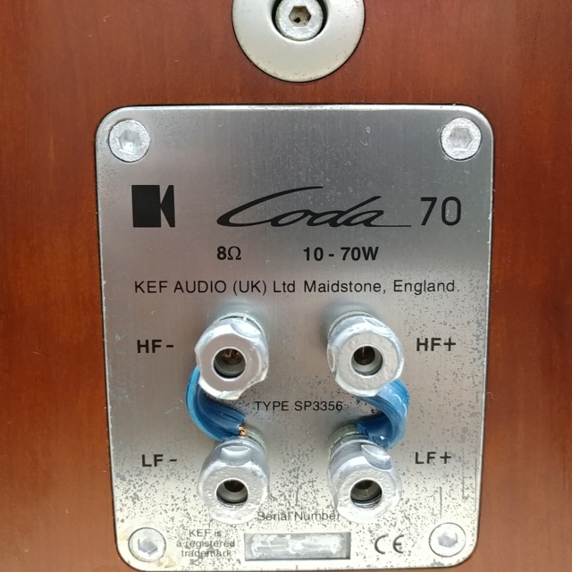 KEF Coda 70 stereo bookshelf speaker 20211235