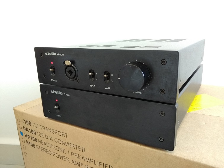 APRIL MUSIC Stello HP100 Pre-Amplifier and S100 Power Amplifier Img_2012