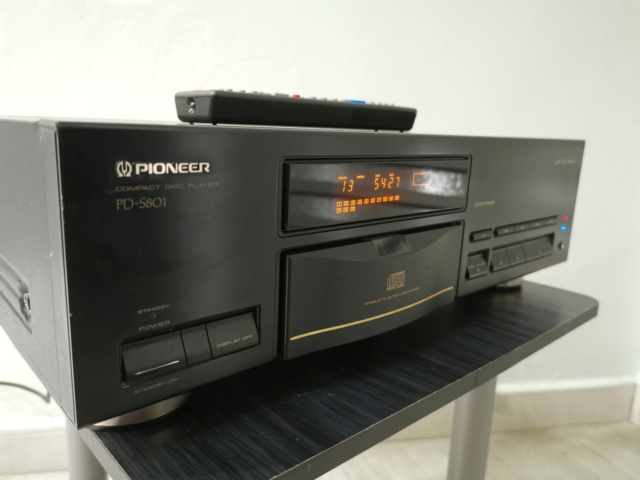Pioneer PD-S801 Stable Plater turntable Mechanism CD player Img_2037