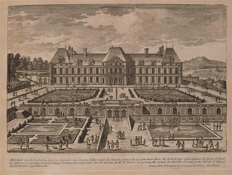 1er juin 1695: Château de Meudon 00-01110