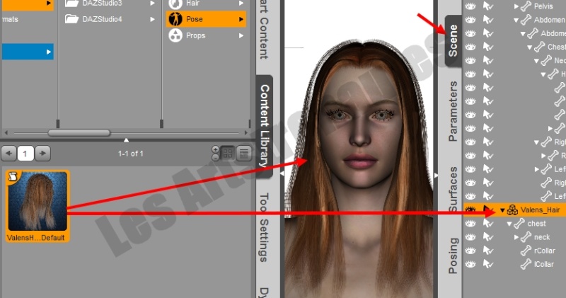 Daz Studio 4 - version débutant Outils54