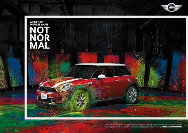 “NOT NORMAL” – MINI brand campaign P9012516
