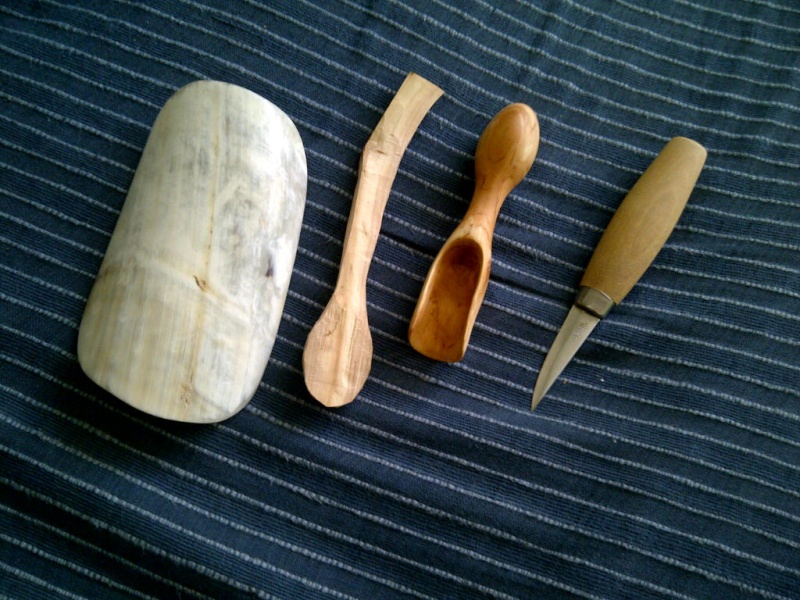 Hand Carved Wooden Spoons and such Spoons10