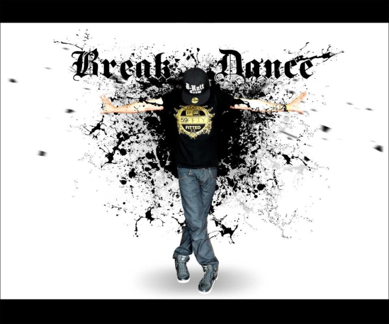 Photomontage - breakdance Duc110