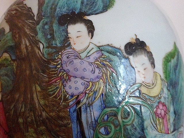 Un vase   Qianlong   peut -être une copie... Va210