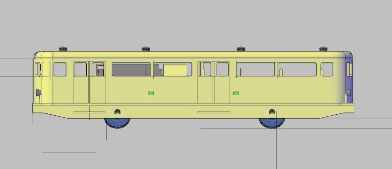 autorail - Construction d'un autorail ZZC 60 A à 2 essieux Screen13