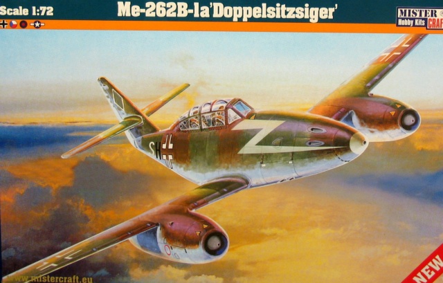 [Revell - Mistercraft] 1/72 - Messerschmitt Me 262B-1a biplace Trainer  (me262) Boite_13
