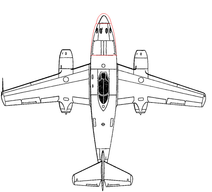 ME-262 A2a/U2 1/72, MPM/Revell l'avion au nez... bullé Me-26219