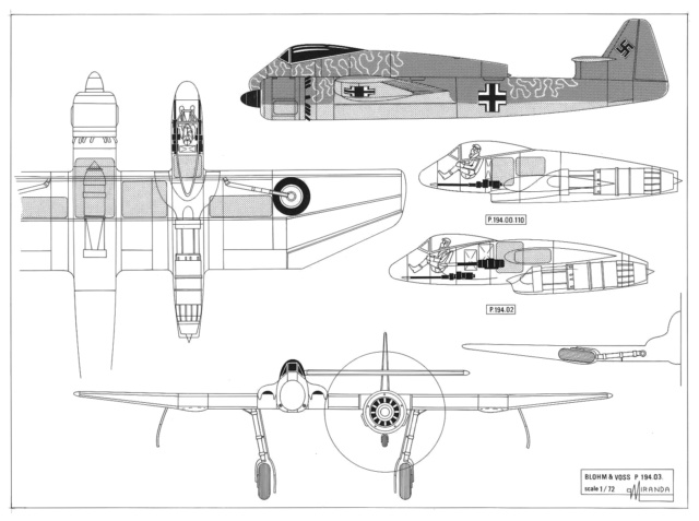 Blohm und Voss BV-141 B - Airfix 1/72 (B comme Bizarre) P194_410