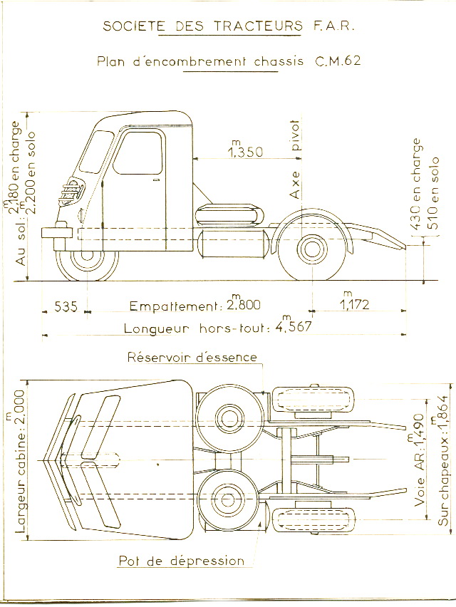 Armée de l'Air Camion FAR 22 au 1-72 Tracte14