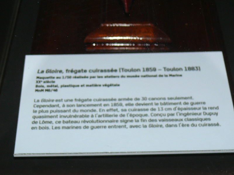 MUSEE DE LA MARINE DE TOULON - MAQUETTES La_glo10