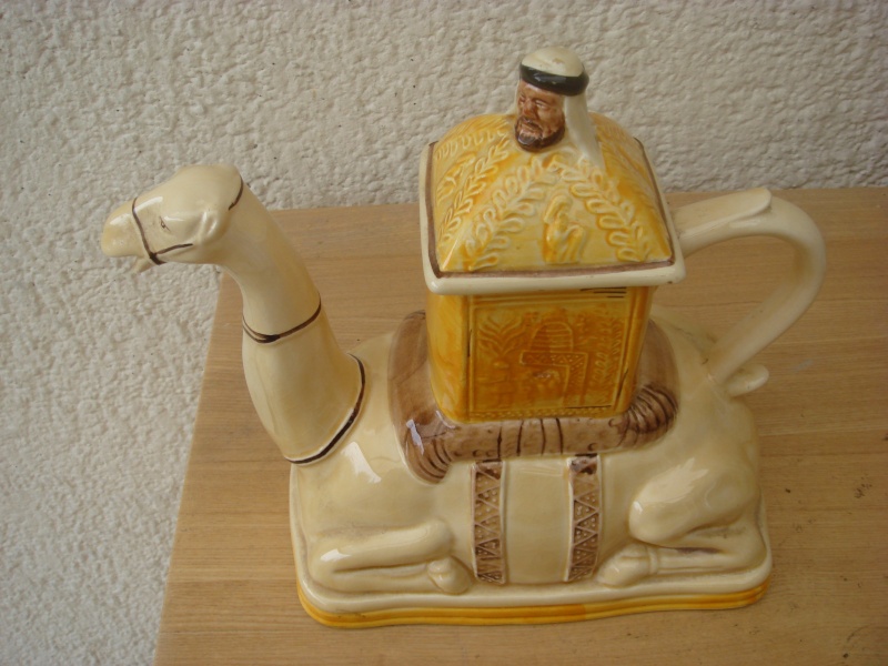 Camel and rider teapot - Wood Potters of Burslem Barbad22