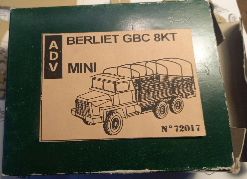 berliet - [ADV Mini] Berliet GBC 8 KT - FINI 0-145