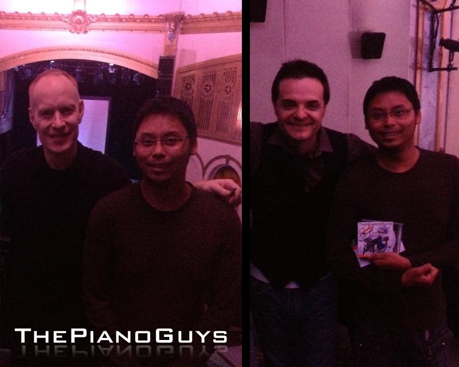 I Met The Piano Guys in person! AHHH!!! Thepia11