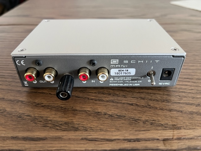 Schiit Mani-MM/MC Phono PreAmp (Sold)