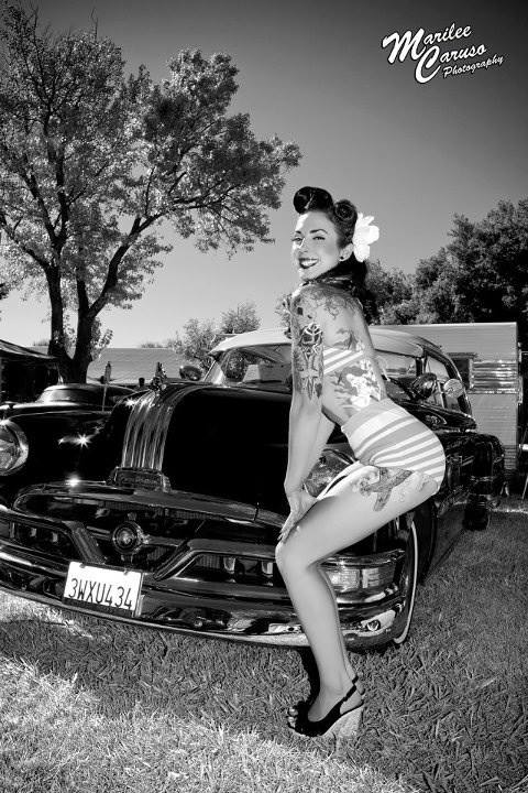 hot rod, custom and classic car babes - Page 2 30693410