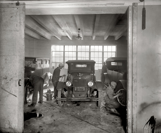 Garage - Service Center  - USA vintage (1930s - 1960s) 33095u10