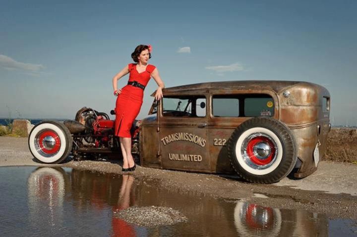 hot rod, custom and classic car babes - Page 2 37588610