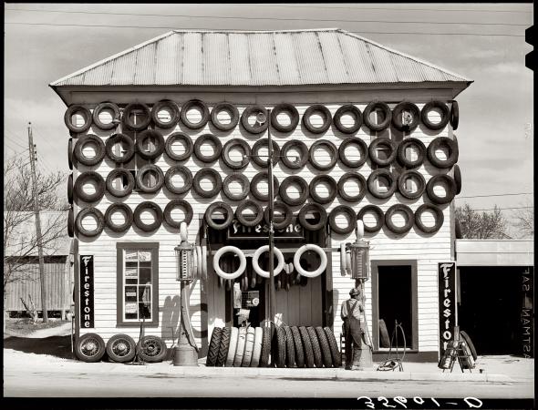Garage - Service Center  - USA vintage (1930s - 1960s) 8b242210