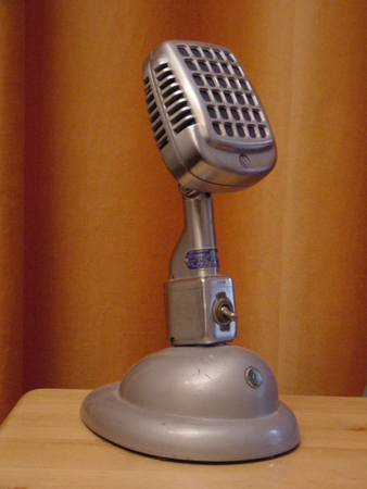 Vintage Microphone, Micro ancien Shure-10