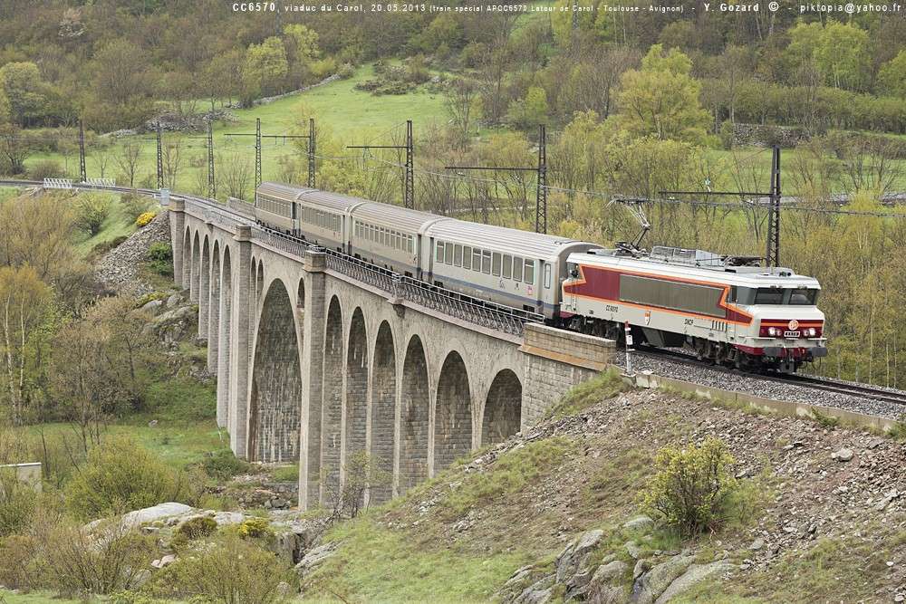 2013 - APCC 6570 - Train Spécial : La CC 6570 entre Avignon ↔ Toulouse ↔ Latour de Carol du 18 au 20 mai 2013. - Page 7 20130524
