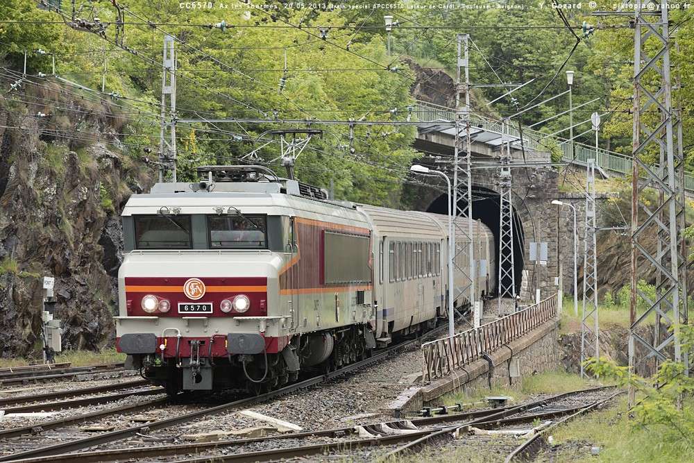 2013 - APCC 6570 - Train Spécial : La CC 6570 entre Avignon ↔ Toulouse ↔ Latour de Carol du 18 au 20 mai 2013. - Page 8 20130525