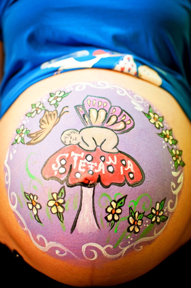 My first belly painting! 310