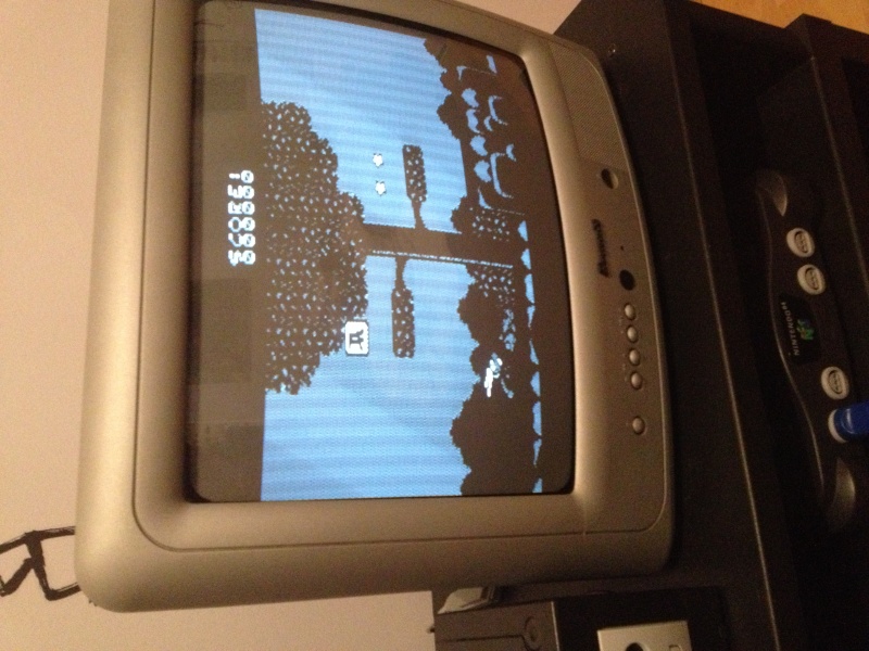 Bande noir vertical avec jeux NES  Img_0511