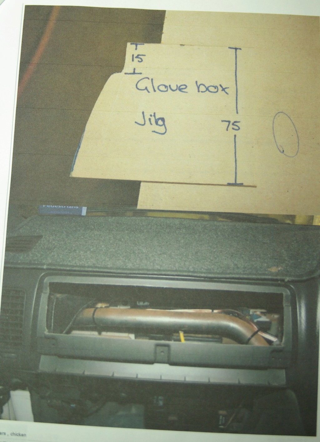 GU Nissan Patrol second glovebox. Nissan17