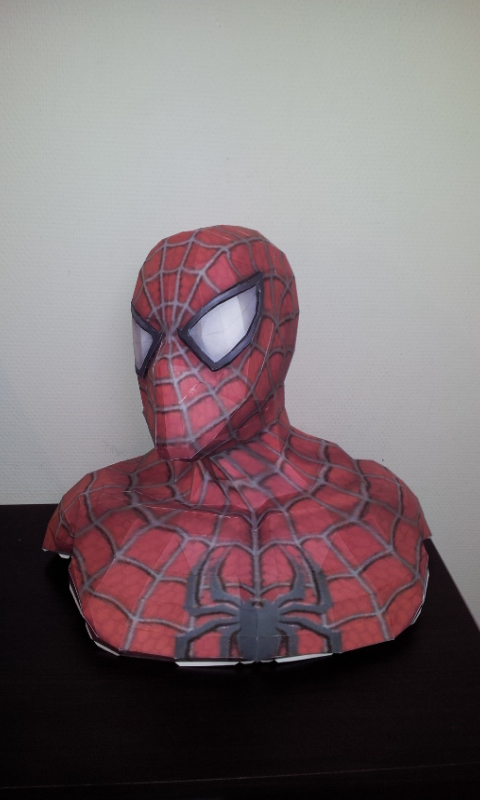 Bust spiderman 20130517