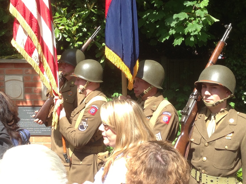 Tollerton Hall, 507PIR Memorial Unveiling  Img_1216