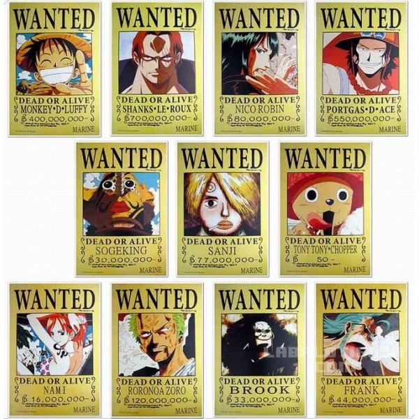 PRODUCTOS ONE PIECE Poster10