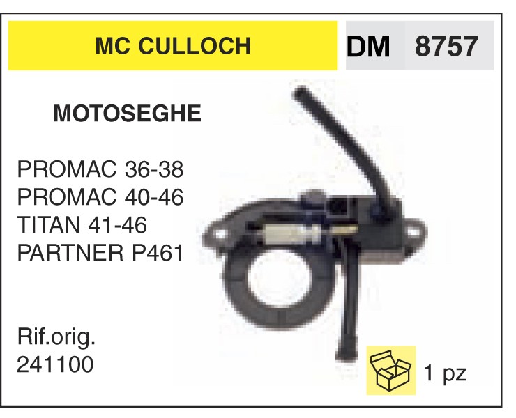 Pompa olio McCulloch Pompa-10