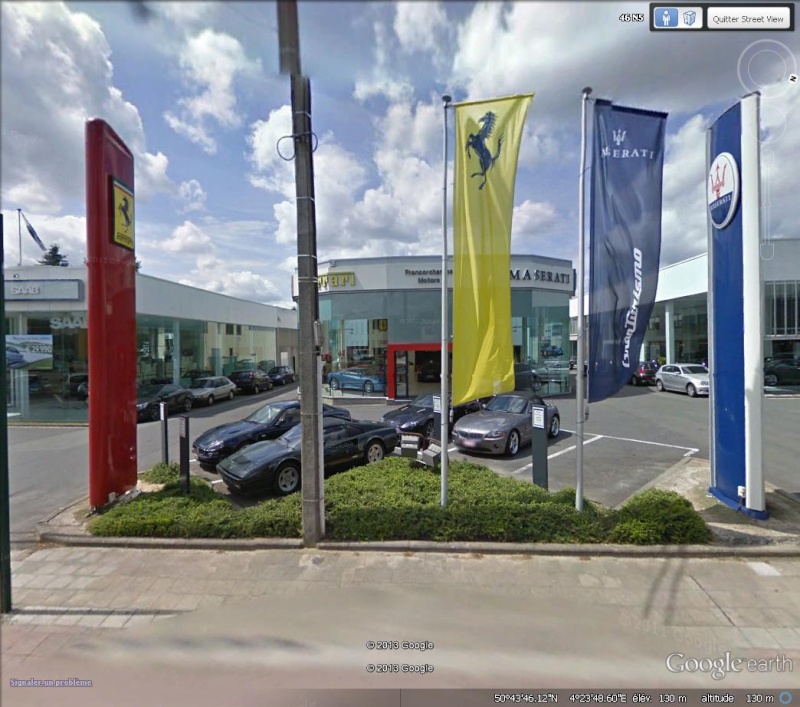 STREETVIEW : un garage FERRARI bien de chez nous. Ferrar10