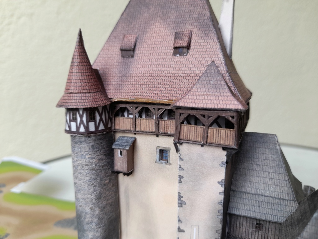 Burg TYROV(Angerbach) in 1:200,geb. von Henning 20200898