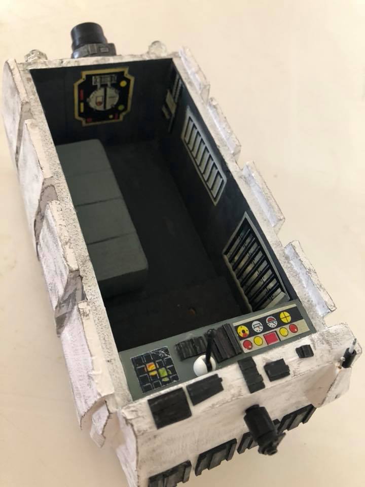 Making of rebel troop carrier star wars vintage 3310