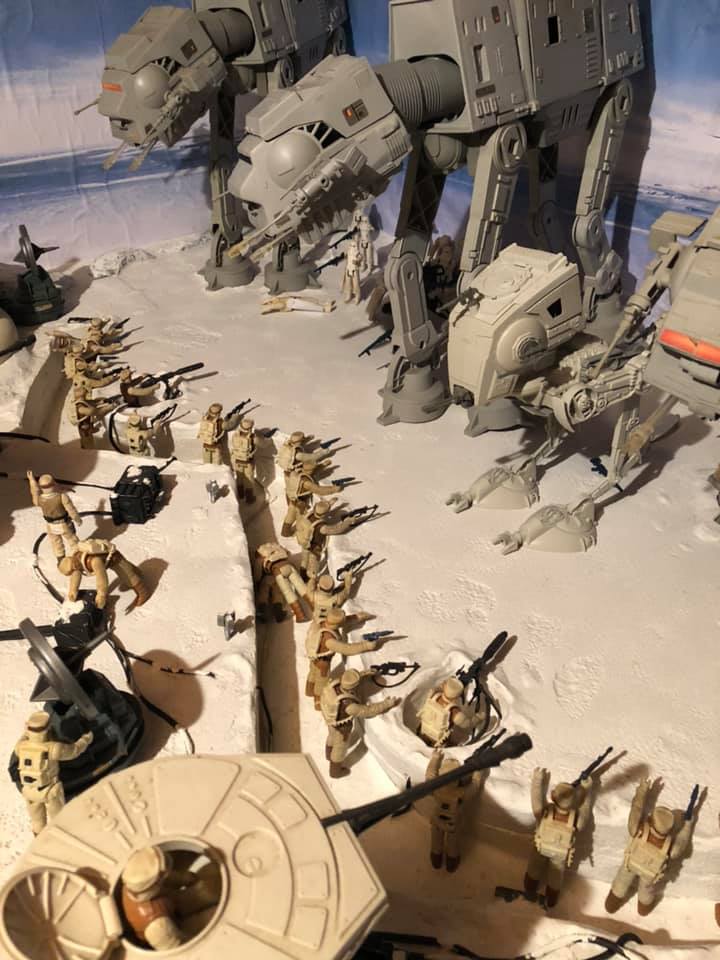 [Making off] Diorama "Hoth battle". Star wars vintage empire contre attaque. - Page 6 715