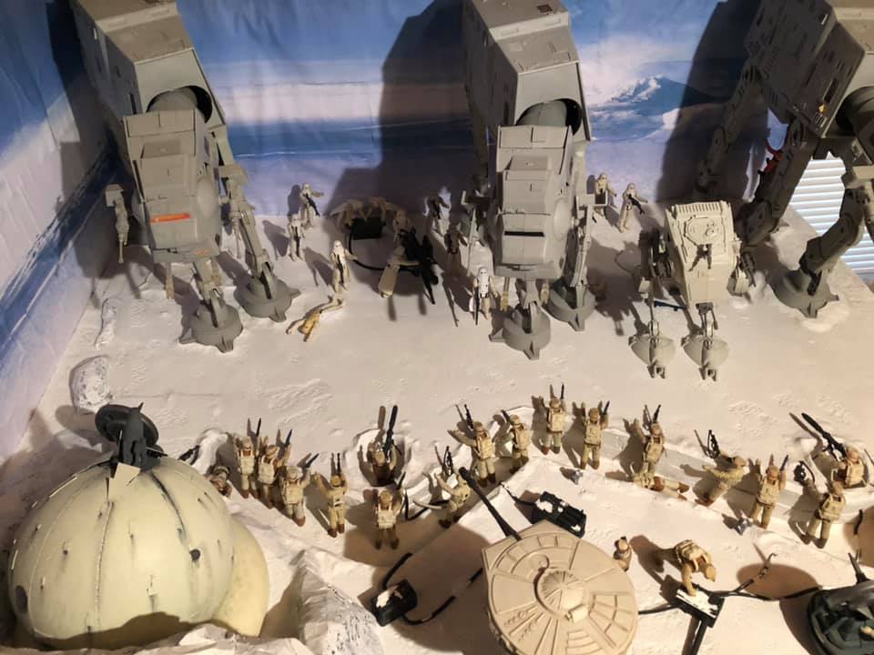 [Making off] Diorama "Hoth battle". Star wars vintage empire contre attaque. - Page 6 813