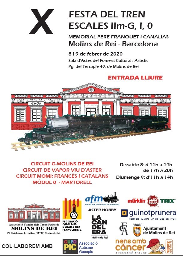 festa del tren Molins de rei 2020 (8 i 9 de febrer) Img-2045