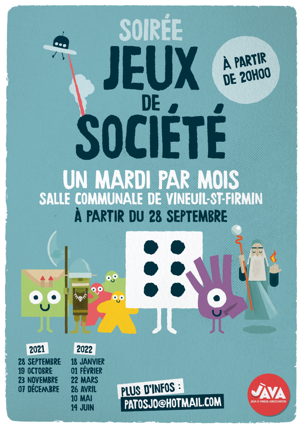 28 septembre - Vineuil St Firmin - un mardi par mois Affich12