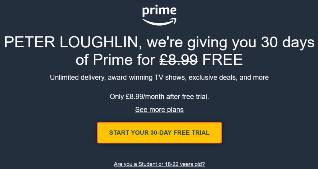 Amazon prime