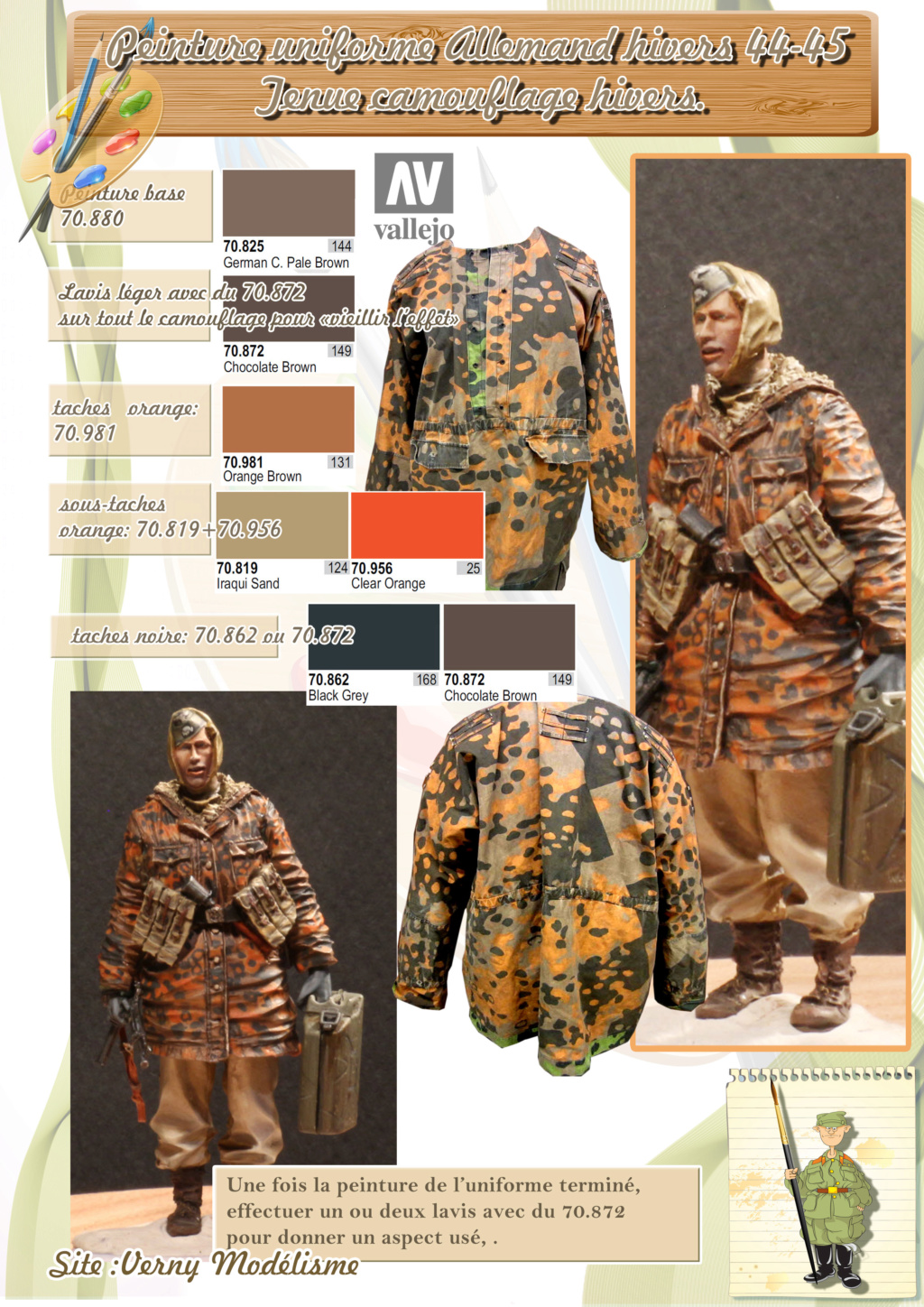 Tutorial peinture camouflage 3 tons soldats Allemands (Waffen SS) - Page 3 Page_510