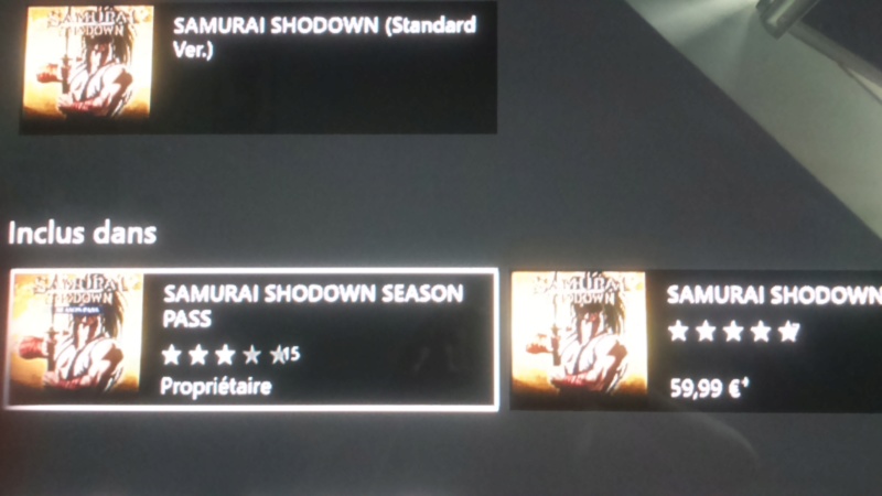 samurai spirits ou shodown 2019 ps4 xboxone ( switch pc ?) gameplay et New trillers - Page 5 Dsc_1305