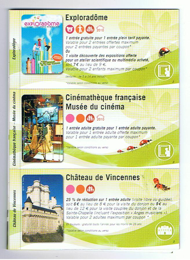 18 - publicités... - flyers - étiquettes d'eau - coccinelle Pass_v11