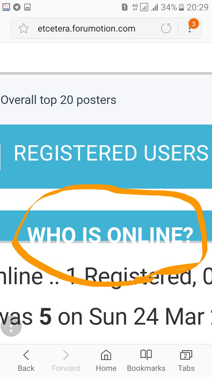 Alinhar o texto "Quem está online" e o título das categorias 20190310