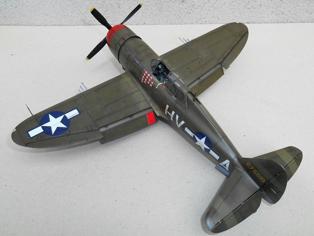 P-47D Tamiya 1/48 "Gabby" Gabreski Republ38